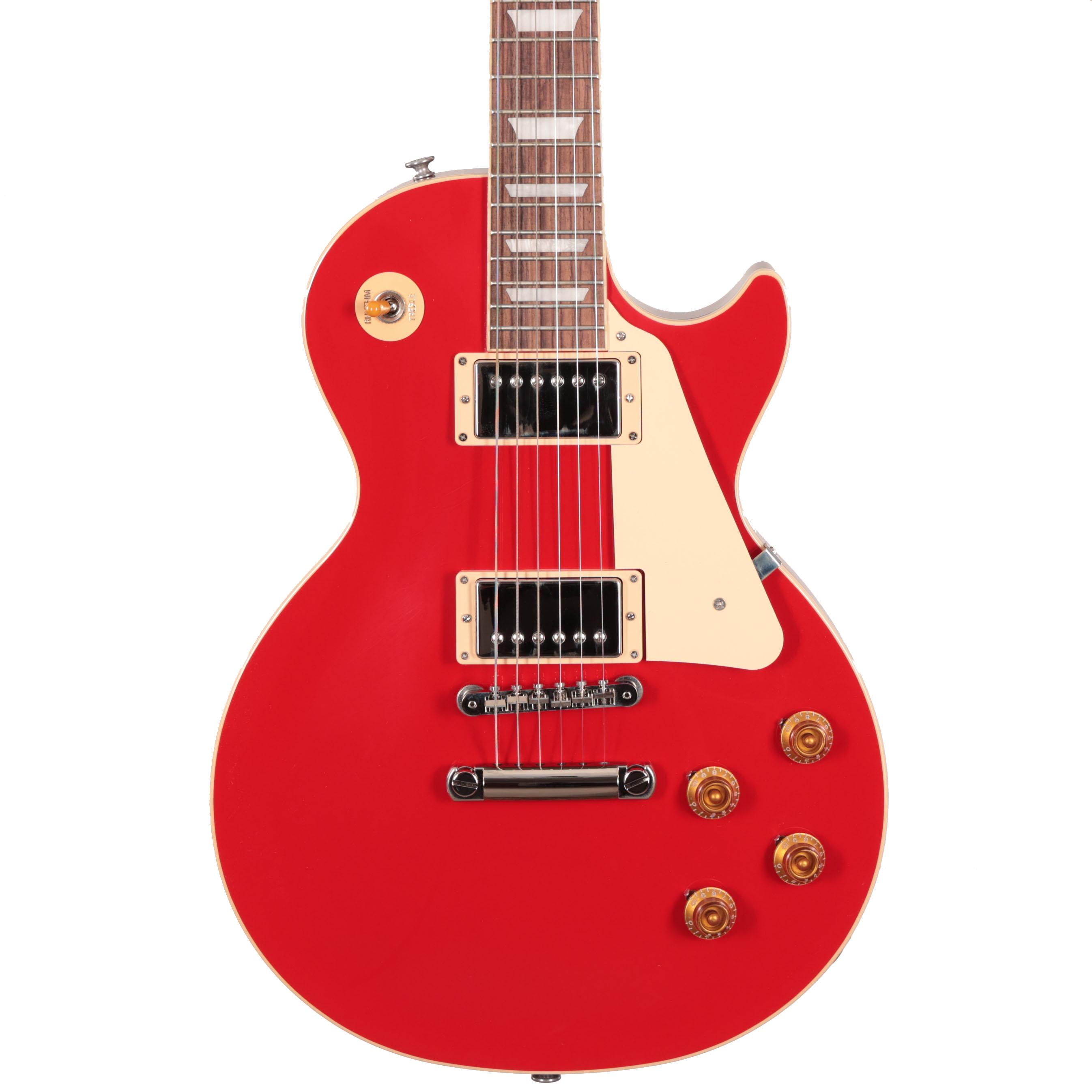 Gibson Les Paul Standard 50s Plain Top Cardinal Red